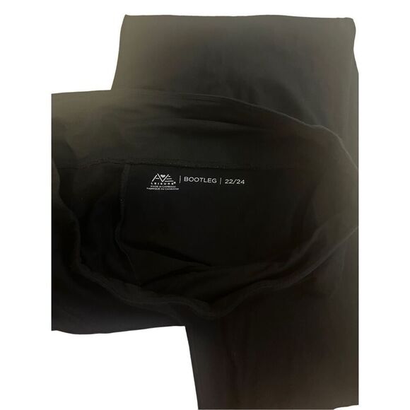 AVE Black Bootie Leggings sport pants size 3XL 22/24 - Picture 5 of 5